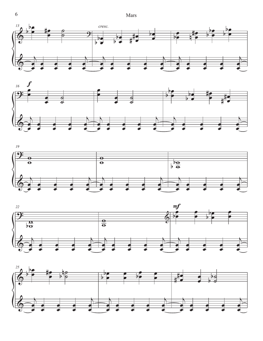 In the Abstract - Modern Piano Solos Piano Solo scores gallery preview page 6