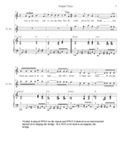 Simpler Times (Vocal solo) Piano, Vocal scores gallery preview page 3