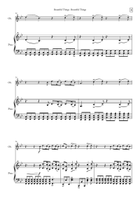 Beautiful Things Piano scores gallery preview page 3