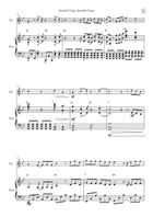 Beautiful Things Violin Solo scores gallery preview page 4