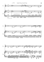 Beautiful Things B-Flat Trumpet scores gallery preview page 3