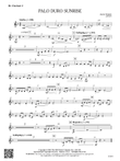 Palo Duro Sunrise: B-flat Clarinet 2