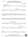 Legend of the Nighthawk: B-flat Clarinet 2