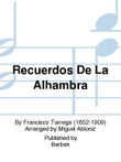 Recuerdos De La Alhambra