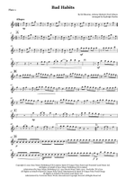 Bad Habits Flute Quartet scores gallery preview page 6