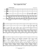 Race Against the Clock String Orchestra scores gallery preview page 3