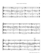 Comfort, Comfort Ye My People String Quartet scores gallery preview page 5