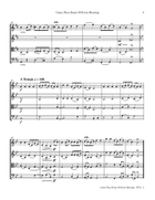 Come, Thou Fount Of Every Blessing String Quartet scores gallery preview page 4