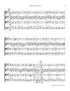 Come, Gracious Spirit String Quartet scores gallery preview page 4
