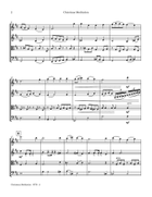 Christmas Meditation String Quartet scores gallery preview page 4