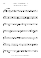 Here Comes The Sun String Trio scores gallery preview page 4