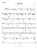 Cape Promenade Clarinet Quintet scores gallery preview page 3