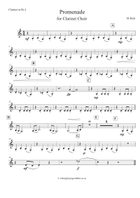 Cape Promenade Clarinet Quintet scores gallery preview page 4