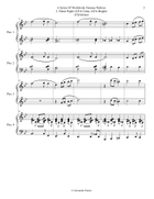 Silent Night - Franz Gruber - Alexander Pomaz - 8 Hands 2 Pianos 2 Pianos scores gallery preview page 3