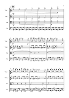 Love Is In The Air String Quartet scores gallery preview page 5