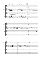Love Is In The Air String Quartet scores gallery preview page 6
