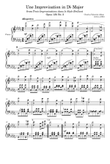 Une Improvisation Opus 12b No. 2 in D♭ Major - Charles-Valentin Alkan