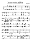 Une Improvisation Opus 12b No. 3 in B Minor - Charles-Valentin Alkan