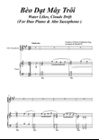 Beo Dat May Troi (Water Lilies, Clouds Drift) - Duo Piano & Alto Saxophone