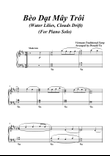 Beo Dat May Troi (Water Lilies, Clouds Drift) - Piano Solo