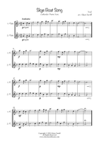 The Scottish Collection Vol. 1 for 2 flutes Flute Duet scores gallery preview page 5