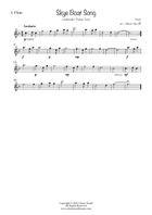 The Scottish Collection Vol. 1 for 2 flutes Flute Duet scores gallery preview page 6