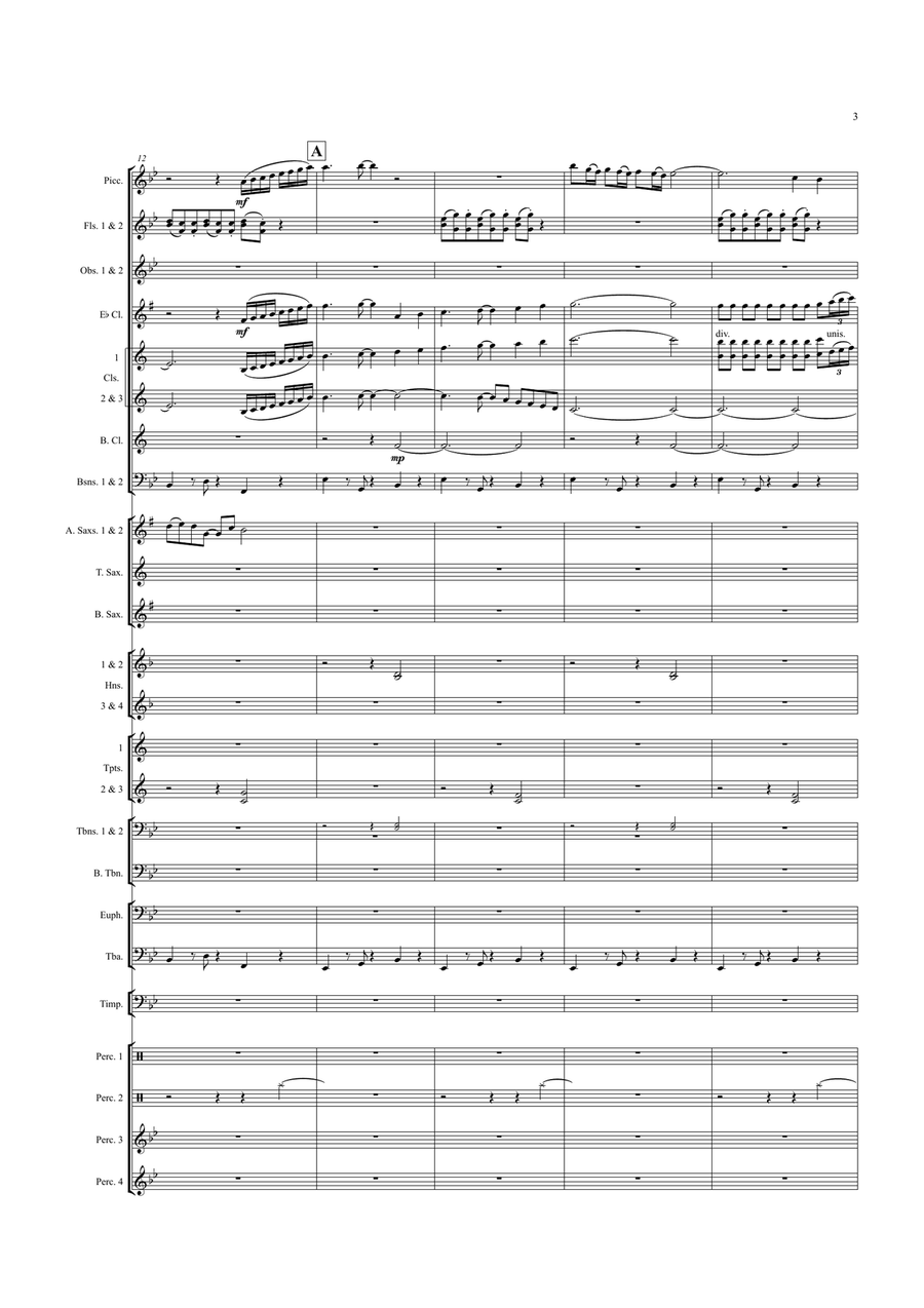 Gold From the Earth (score) Concert Band - Sheet Music page 4