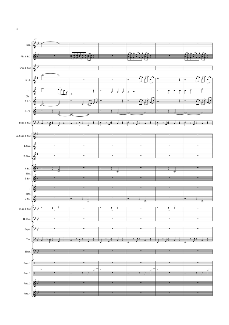 Gold From the Earth (score) Concert Band - Sheet Music page 5