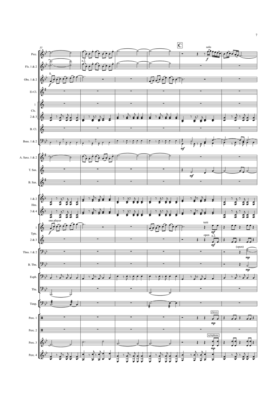 Gold From the Earth (score) Concert Band - Sheet Music page 8