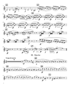 The Love for Three Oranges for Bass Clarinet in Treble Clef Bass Clarinet scores gallery preview page 4