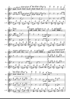 Dynamite Flute Quartet scores gallery preview page 3