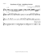 Goodness Of God String Quartet scores gallery preview page 3