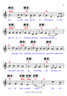 The Boxer Piano scores gallery preview page 3