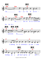 The Boxer Piano scores gallery preview page 4
