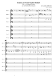 Canzon per sonar septimi toni a 8, Ch.171
