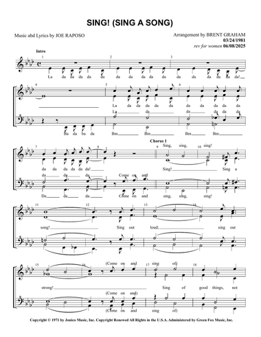 Sing