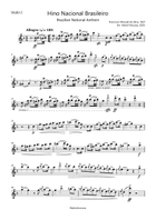 Hino Nacional Brasileiro (Brazilian National Anthem) for String Quartet String Quartet scores gallery preview page 6