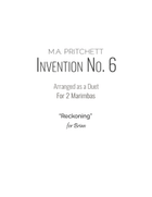 Invention No. 6 (Duet) Percussion scores gallery preview page 3