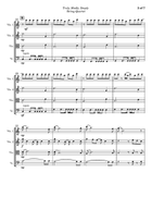 Truly, Madly, Deeply String Quartet scores gallery preview page 3