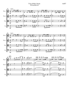 Truly, Madly, Deeply String Quartet scores gallery preview page 4