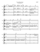 Truly, Madly, Deeply String Quartet scores gallery preview page 5