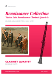 Renaissance Collection for Clarinet Quartet
