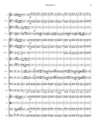Greensleeves (Greene Sleves) Full Orchestra scores gallery preview page 3
