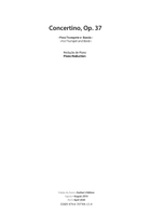 Concertino, Op. 37 Chamber Music scores gallery preview page 3