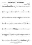 The Lonely Shepherd - Score Only