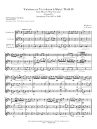 Variations on La ci darem la Mano, WoO. 28 Woodwind Trio scores gallery preview page 5
