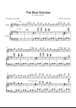 The Blue Danube - Oboe & Piano in E Major