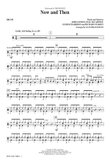 Now And Then (arr. Alan Billingsley) - Drums