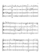 Finale from Symphony no. 3 (excerpt) String Quartet scores gallery preview page 5