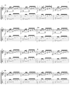 Prelude in C major BWV 846 (Well Tempered Clavier) for seven string guitar Acoustic Guitar scores gallery preview page 3